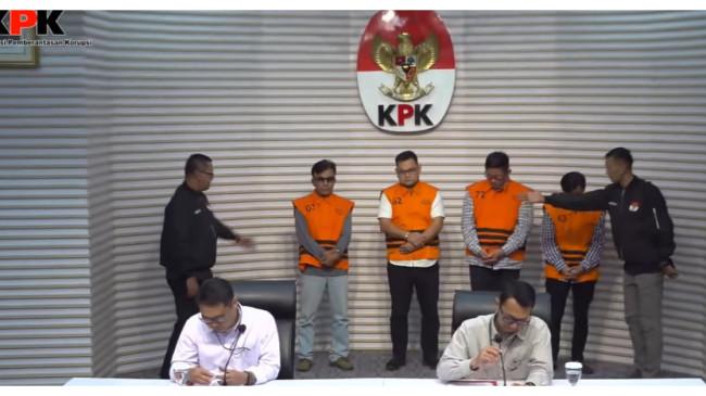 Daftar 4 Tersangka Baru Kasus Proyek di Dinas PUPR OKU Ditahan KPK, Ada Wakil Ketua DPRD