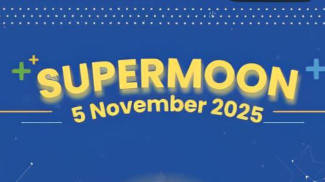 Supermoon Hiasi Langit Malam Ini, 5 November 2025, Catat Waktu Puncaknya!