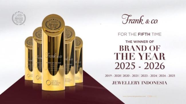 Buktikan Konsistensi, Frank & co. Raih ‘Brand of the Year’ 2025–2026 untuk Kelima Kalinya di WBA
