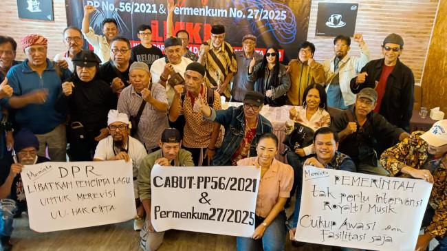 Tujuh Pencipta Lagu Gugat Aturan Royalti ke Mahkamah Agung, Nilai LMKN Langgar UU Hak Cipta