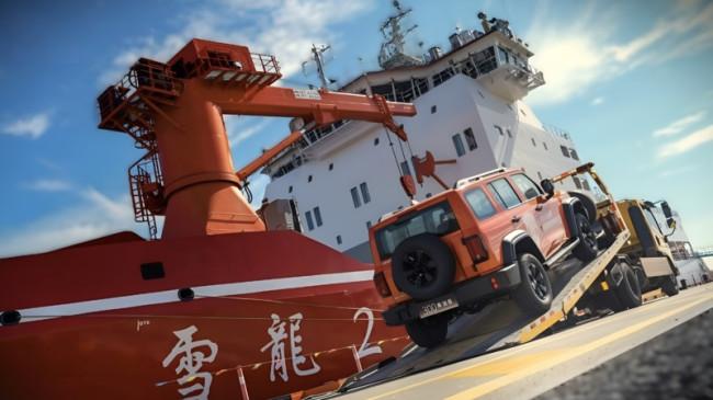 GWM Tank 300 Diesel Diboyong ke Antartika untuk Misi Penelitian di Kutub Selatan