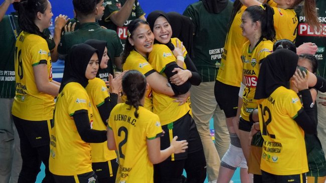 Antara Mega, Arneta, & Rika, Bocor Pemain Timnas Voli Indonesia Gabung Petrokimia di Proliga 2026