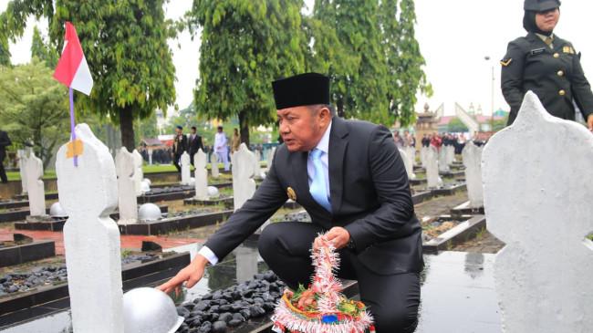 Gubernur Sumsel Herman Deru Tekankan Semangat Pengabdian Wujud Maknai Hari Pahlawan