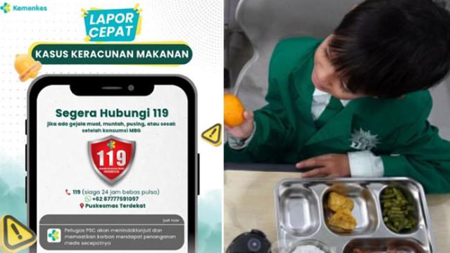 Alami Mual, Muntah & Gejala Keracunan Setelah Konsumsi MBG? Segera Hubungi Hotline Kemenkes di 119