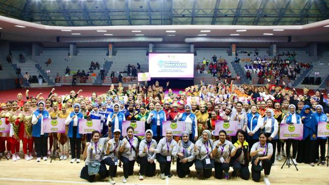 Perwosi Rayakan HUT ke-58 lewat Lomba Senam Nasional Kreasi 2025