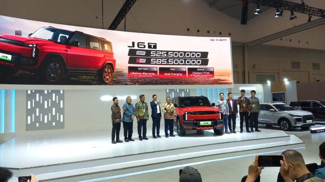 Harga Chery J6T Mulai dari Rp 525.000.000, SUV Listrik dengan 2 Opsi Penggerak