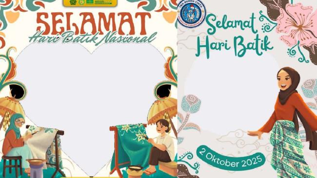 75 Twibbon Hari Batik Nasional 2025, Dilengkapi dengan Cara Mudah Mengunggahnya di Media Sosial 