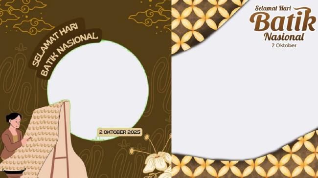 100 Twibbon Hari Batik Nasional 2025, Dilengkapi dengan Cara Mudah Mengunggahnya di Sosial Media