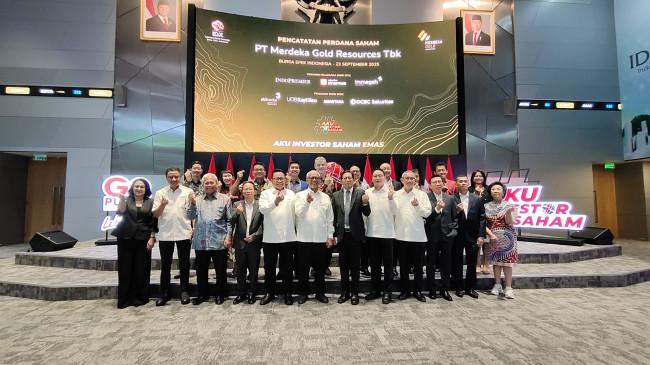 Struktur Kepemilikan Merdeka Gold Berubah Signifikan Pasca-IPO