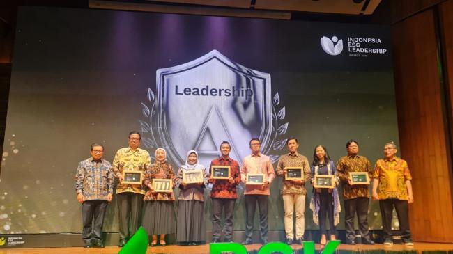 Komitmen Keberlanjutan, InJourney Airports Raih Predikat Leadership A di ESG Leadership Awards 2025