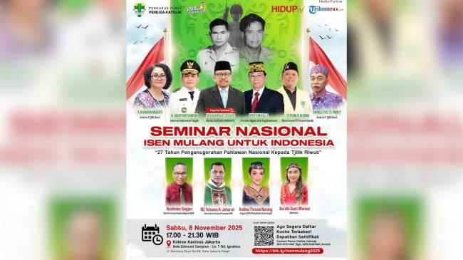 Seminar Nasional “Isen Mulang untuk Indonesia”, Angkat Semangat Dayak untuk Rawat Kebangsaan