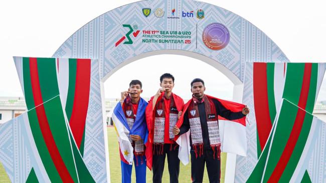 Dua Atlet PAC Borong Medali di 17th SEA U18–U20 Athletics Championship 2025