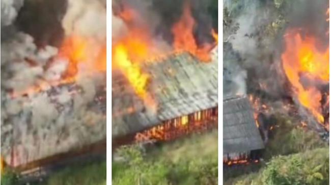 Dalam Sepekan SMP Negeri Kiwirok Papua 2 Kali Dibakar KKB, Pelaku 7 Orang Dipukul Mundur