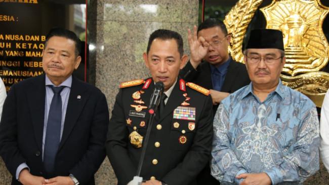 Kapolri Usai Rapat Perdana Komisi Percepatan Reformasi: Polri Terbuka dan Terima Evaluasi