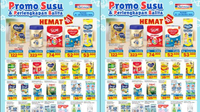 Promo Indomaret, Alfamart, dan Superindo 30 Oktober: Rinso Deterjen Rp26.900, Susu Dancow Rp77.500