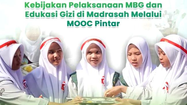 Kemenag Buka Pelatihan Kebijakan Pelaksanaan MBG di Madrasah MOOC PINTAR, Ini Cara Daftarnya