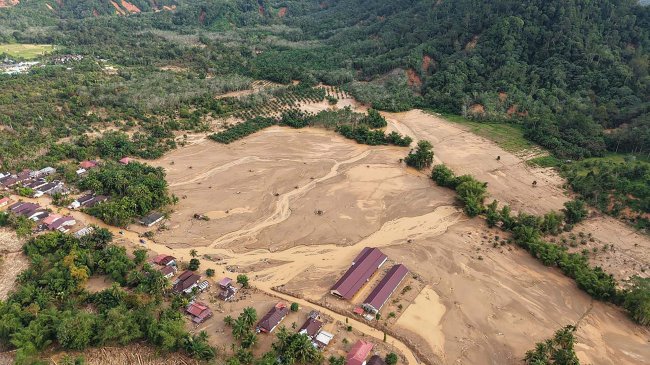 Update Korban Bencana Aceh, Sumut, Sumbar, 8 Desember 2025: 961 Meninggal, 1.057.482 Orang Mengungsi