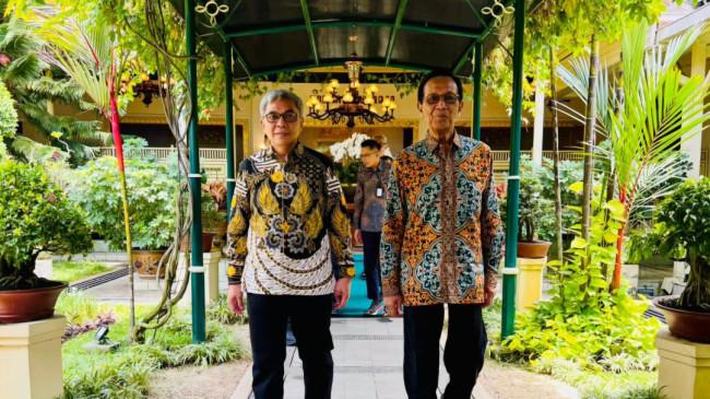 Jelang Hakordia 2025, Ketua KPK Setyo Budiyanto Temui Sri Sultan HB X di Jogja