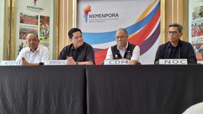 Menpora Erick Thohir: SEA Games Thailand Jadi Tolok Ukur Pengiriman Atlet ke Olimpiade 2028
