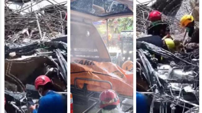 Mobil Mercy Tak Berbentuk Lagi di Reruntuhan Ponpes Al Khoziny Dibuang ke TPA, Siapa Pemiliknya?