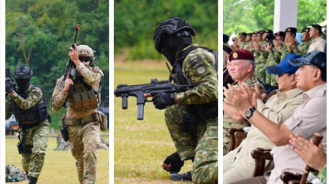 Prajurit TNI & Tentara Yordania Beraksi di Depan Prabowo dan Raja Abdullah II, Diawali Pencak Silat