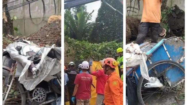 Tengah Duduk di Atas Becak, Pasutri Tunawisma Tewas Tertimpa Pohon Lamtoro