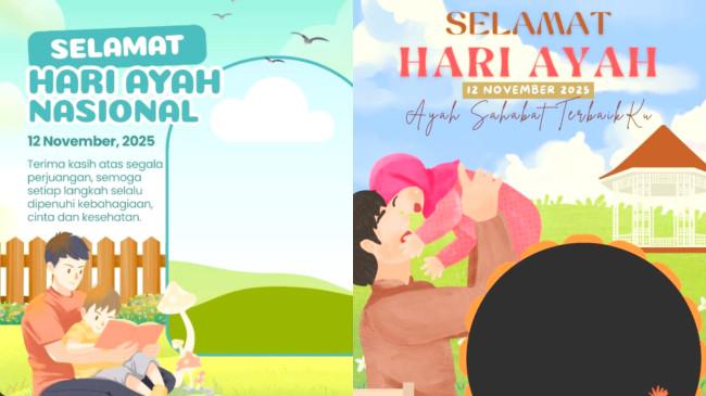 50 Link Twibbon Hari Ayah 2025, Dilengkapi Cara Buat dan Unggah di Media Sosial