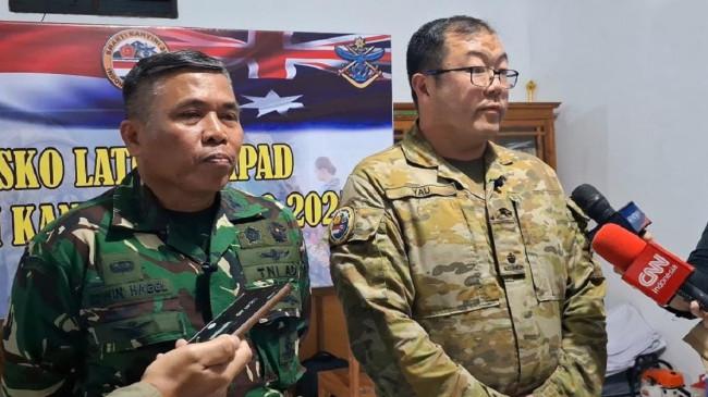 TNI dan Tentara Australia Gelar Latihan OMSP Penanggulangan Gempa dan Tsunami di Lebak Banten