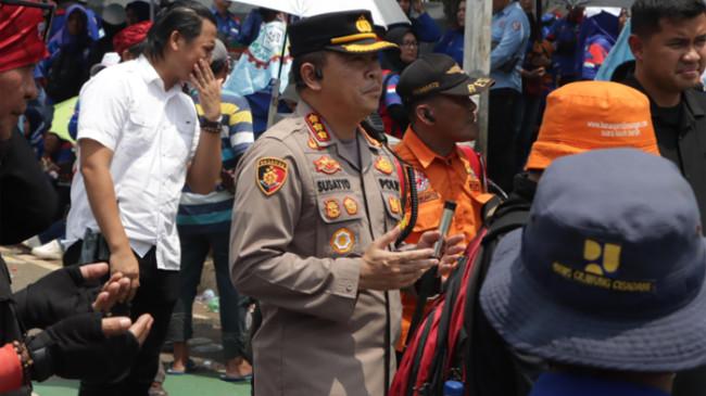 Aksi Unjuk Rasa Buruh di Monas, Polisi Kerahkan 1.963 Personel Gabungan