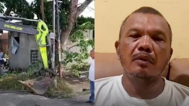 Kontraktor Bongkar Drainase, Kesal Utang Rp800 Juta Tak Dibayar Pemkot, Kini Malah Minta Maaf