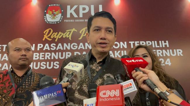 Dharma-Kun dan Suswono Hadiri Penetapan Pramono-Rano Sebagai Gubernur dan Wakil Gubernur Terpilih 