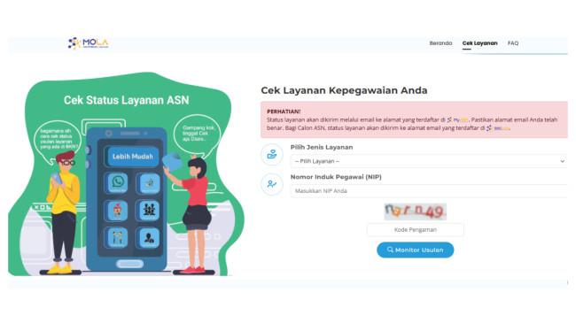 Link Mola BKN Cek NIP PPPK Paruh Waktu 2025, Bagaimana jika NI Tak Muncul?
