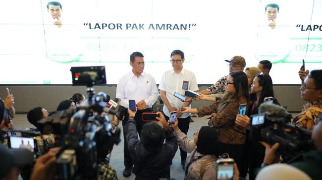 Mentan Tegaskan Pangkah Jaga Petani lewat 'Lapor Pak Amran'