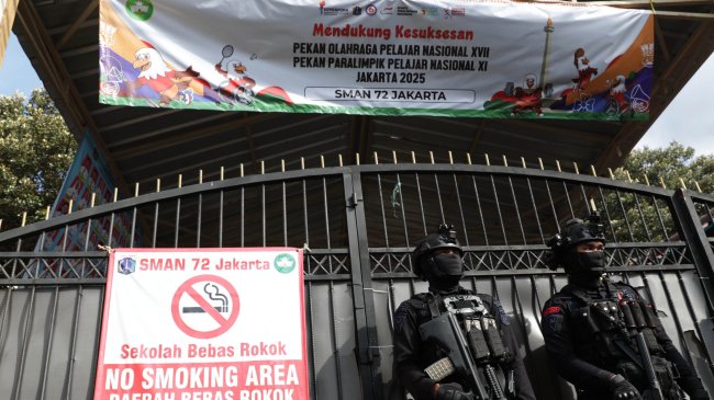 Berjarak 10 Meter Dari Lokasi Ledakan di SMAN 72 Jakarta, Saksi Mengaku Cium Bau Mirip Petasan