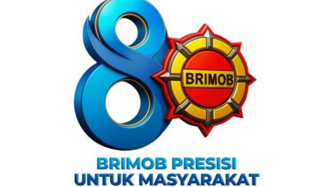 Tema dan Logo HUT ke-80 Brimob, Lengkap dengan Maknanya