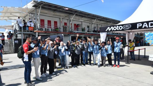 Mahasiswa Berprestasi PGTC Pertamina Rasakan Pengalaman Berharga Nonton MotoGP Mandalika