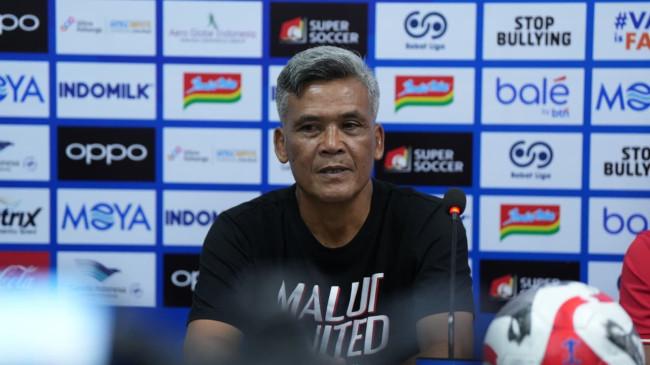 Kata Pelatih Malut United setelah Gagal Raih Poin Penuh di Markas Persita