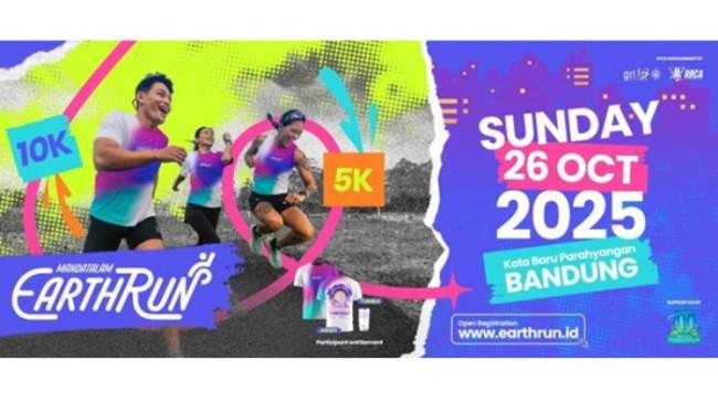 Mandatalam Earth Run 2025 ‘1 BIB 1 Bibit’: Lari dan Lestarikan Bumi di Kota Baru Parahyangan