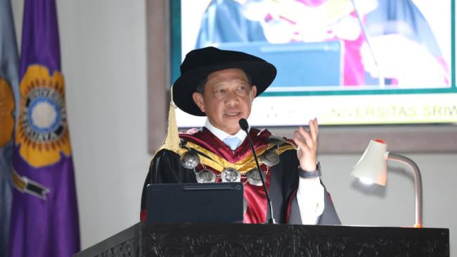 Hadiri Dies Natalis ke-65 UNSRI, Mendagri Tito: Indonesia Punya Modal Kuat Menjadi Negara Maju