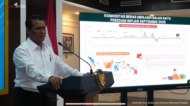 Mentan Amran Pastikan Indonesia Capai Swasembada Beras Lebih Cepat