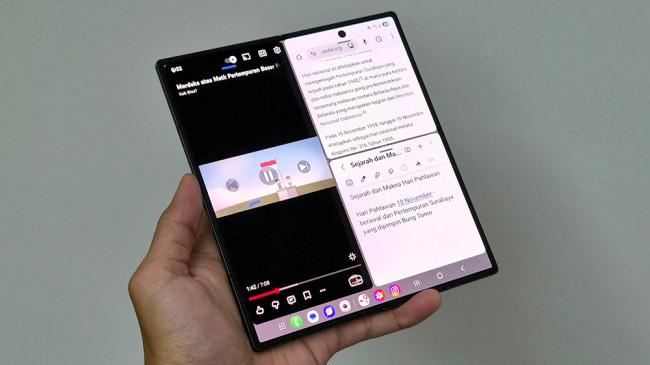 Multi Window Galaxy Z Fold7, Senjata Produktif Generasi Modern