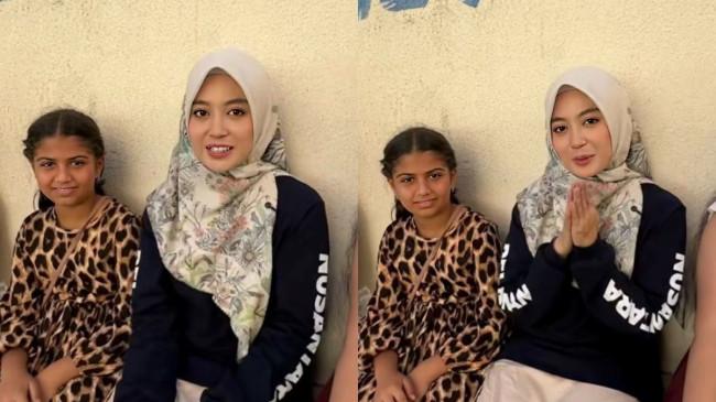 Nabila Ayu Cerita Pengalaman Jadi Relawan, Bantu Pengungsi Palestina di Yordania