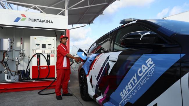 Official Safety Car MotoGP di Mandalika Gunakan Pertamax Turbo untuk Bahan Bakar