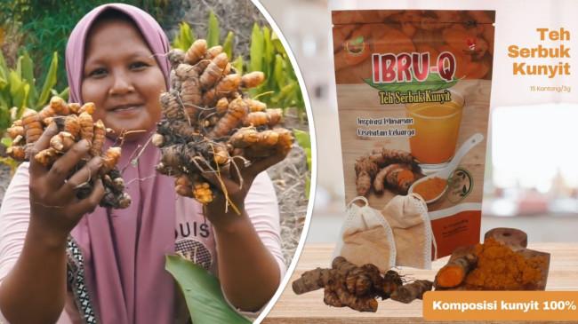 Olah Kunyit Jadi Cuan, Desa Ibru Jambi Berhasil Go Internasional hingga Raih Penghargaan BRILiaN