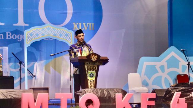 Cibinong Sabet Juara Umum MTQ ke-47, Jaro Ade Titip Pesan Para Juara Tetap Jadi Teladan Qurani