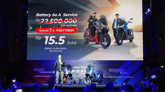 Polytron Luncurkan FOX 350, Satu Kali Pengisian Baterai Tembus Jarak Hingga 130 Km, Segini Harganya