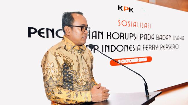 ASDP-KPK Gelar Sosialisasi Pencegahan Korupsi, Dorong Tata Kelola BUMN yang Transparan