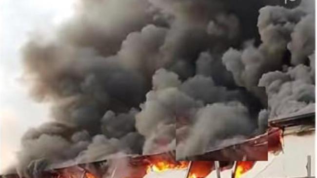 Pabrik Kain di Bandung Terbakar, Berawal Dari Percikan Api pada Blower