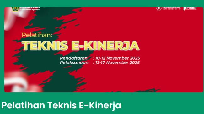 Full Kunci Jawaban Teknis E-Kinerja PINTAR Kemenag 2025 Modul 3.2-3.9 Spesial Hari Pahlawan 2025