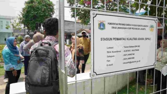 Sistem Pemantauan Kualitas Udara DKI Terluas di Indonesia, 111 Stasiun Aktif Jaga Lingkungan